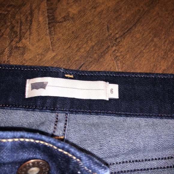 Levi's Jean Carpi Size 6 - Picture 3 of 9